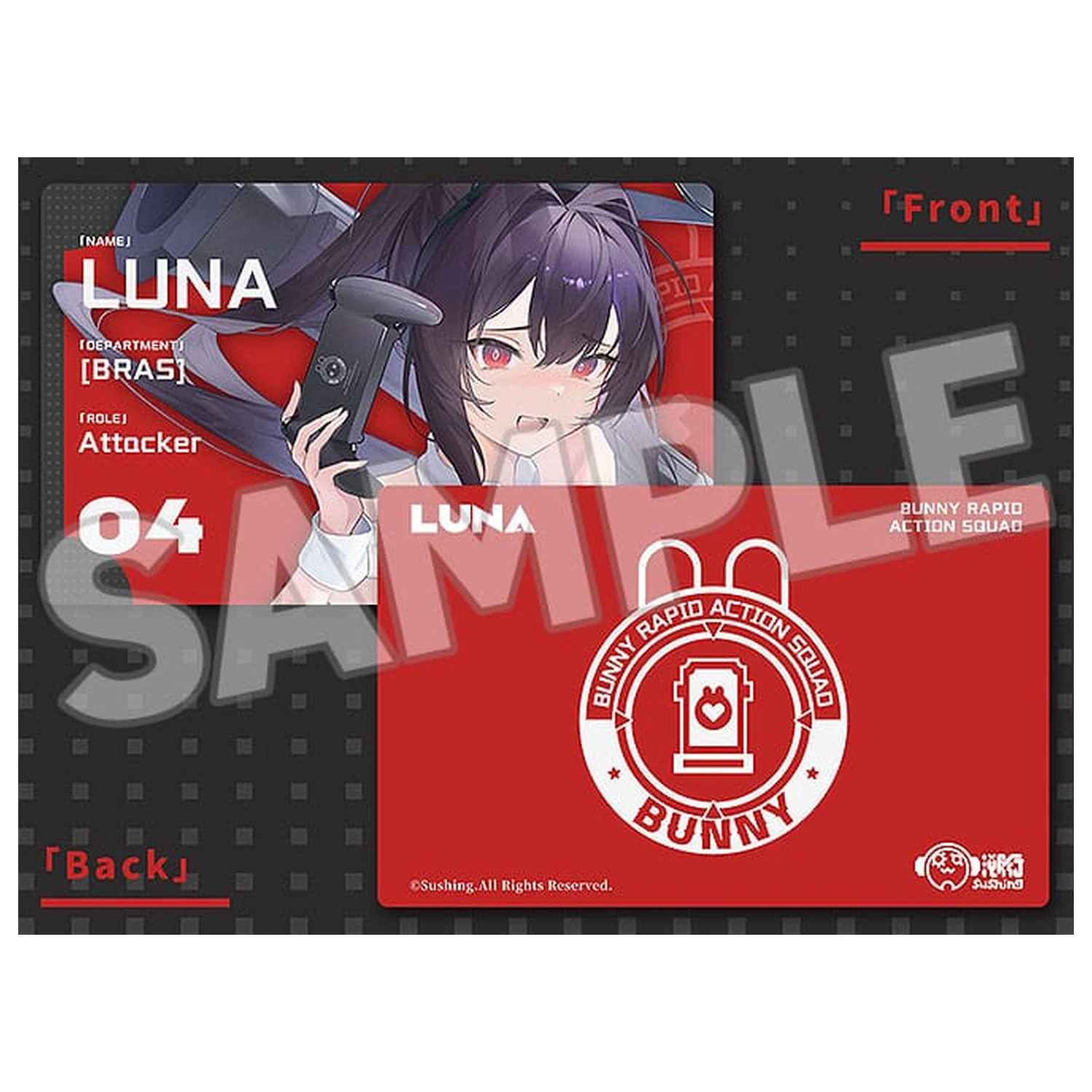 Bunny Rapid Action Squad figura Attacker Runa 1/12, 16 cm fotografija proizvoda