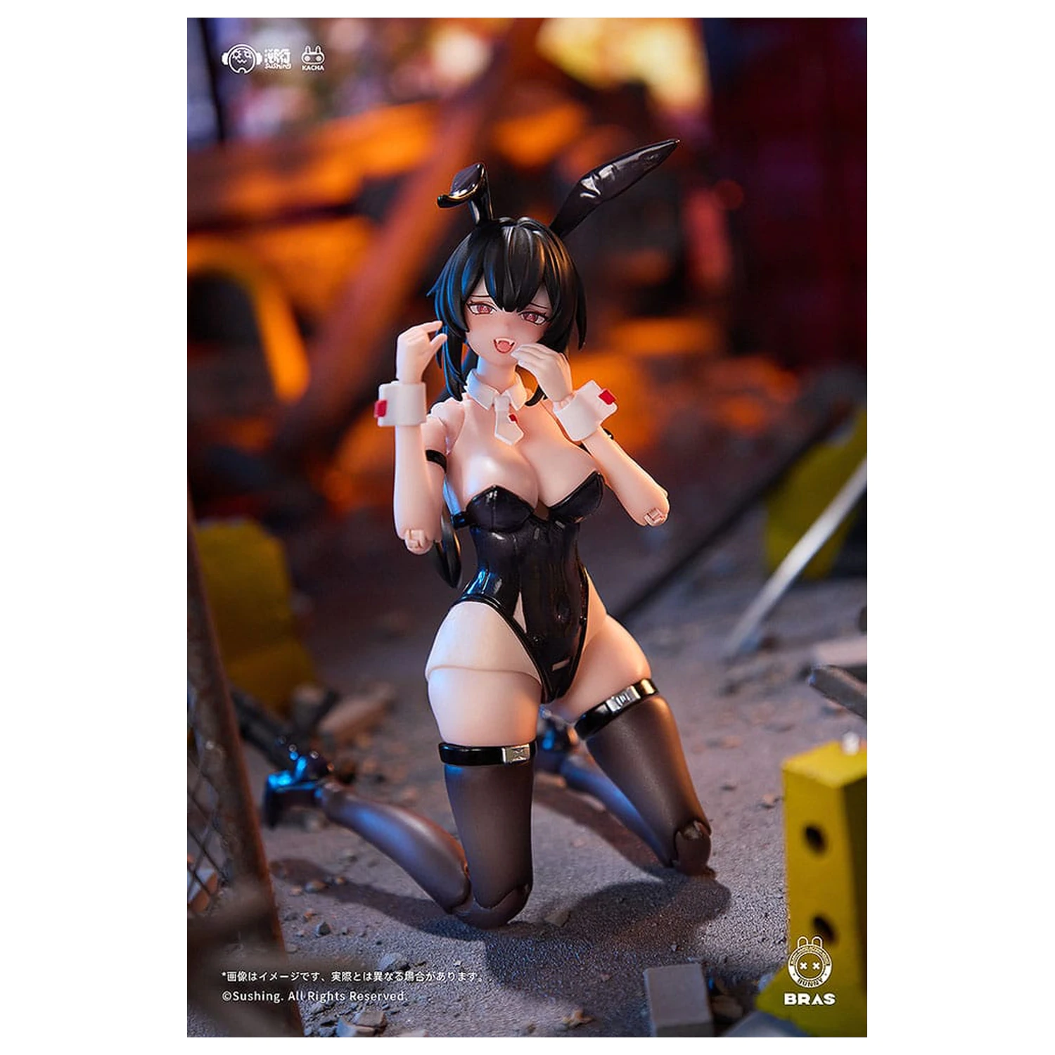 Bunny Rapid Action Squad figura Attacker Runa 1/12, 16 cm fotografija proizvoda