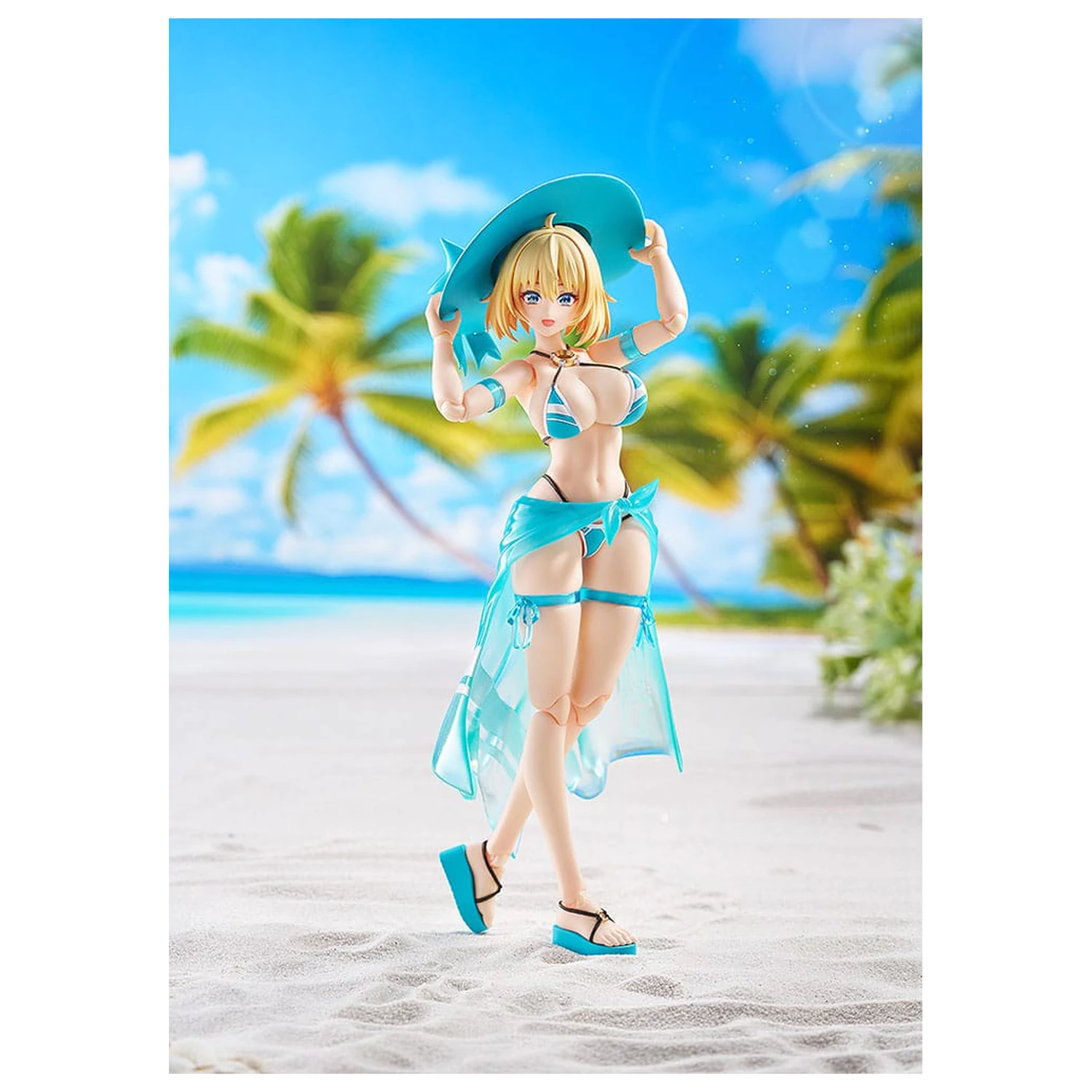 Bunny Suit Planning Figma Akcijska figura Sophia F. Shirring: Swimsuit Ver. 15 cm fotografija proizvoda