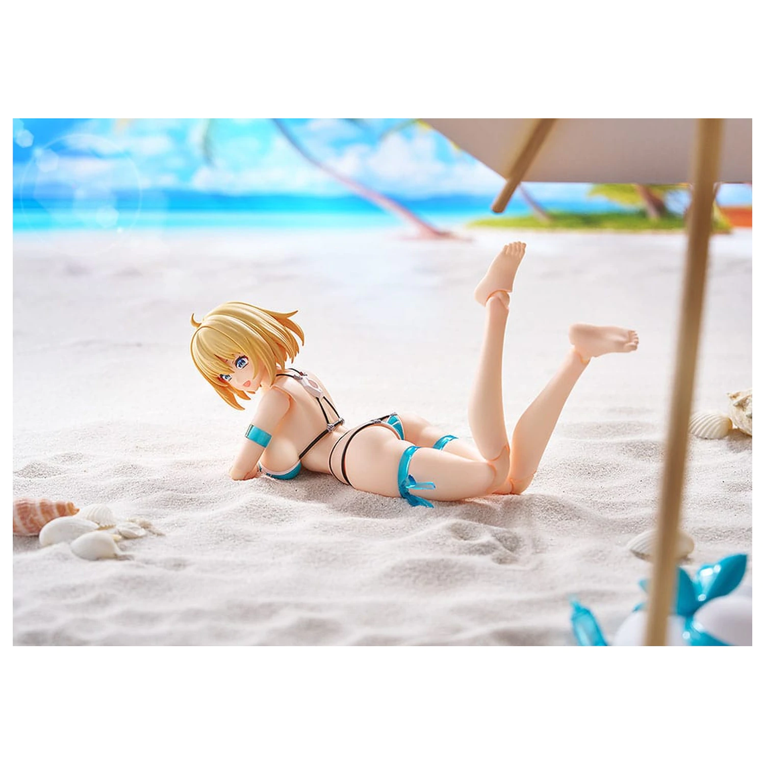 Bunny Suit Planning Figma Akcijska figura Sophia F. Shirring: Swimsuit Ver. 15 cm fotografija proizvoda