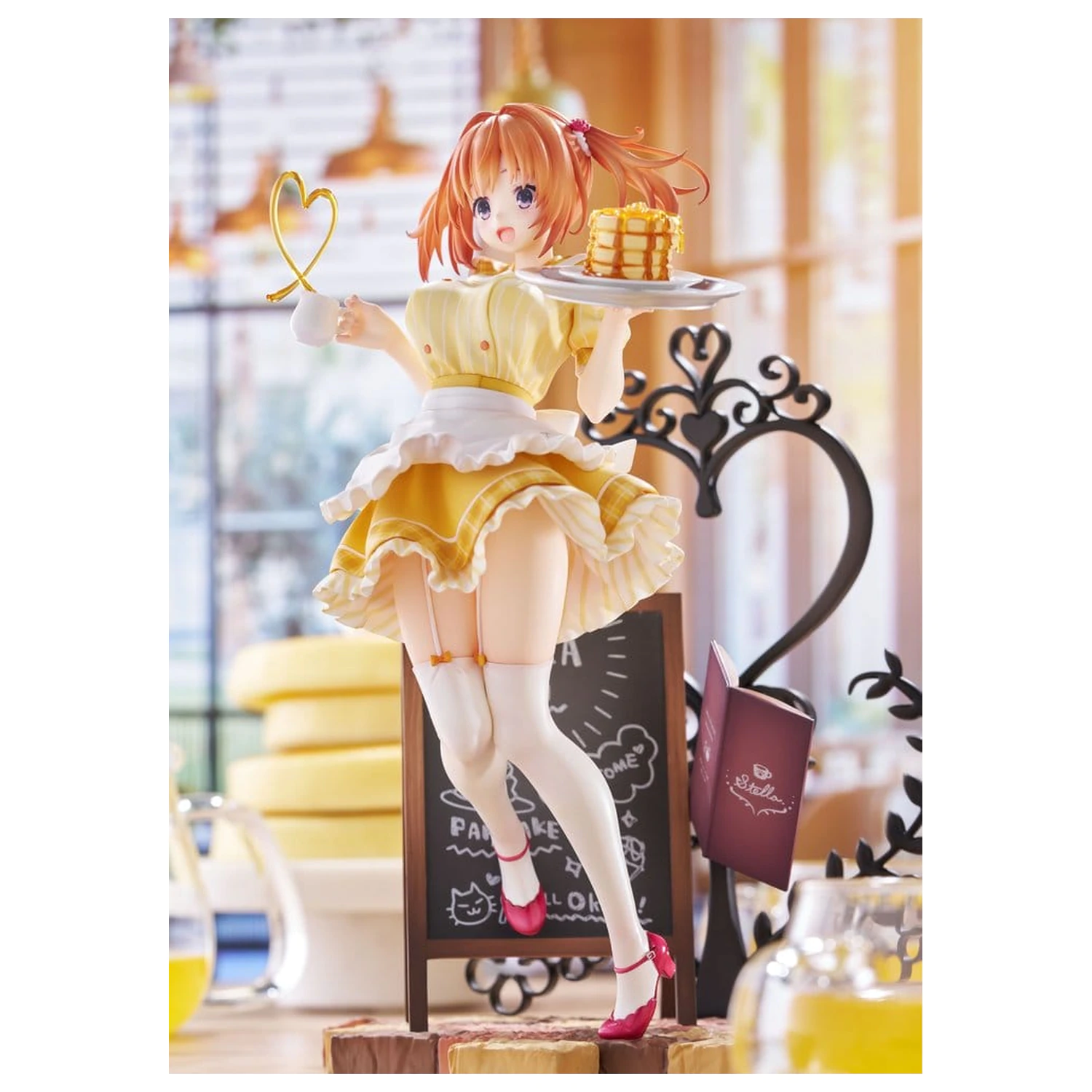 Café Stella and the Reaper's Butterflies PVC figura 1/7 Sumizome Nozomi AmiAmi Limited Edition 23 cm fotografija proizvoda