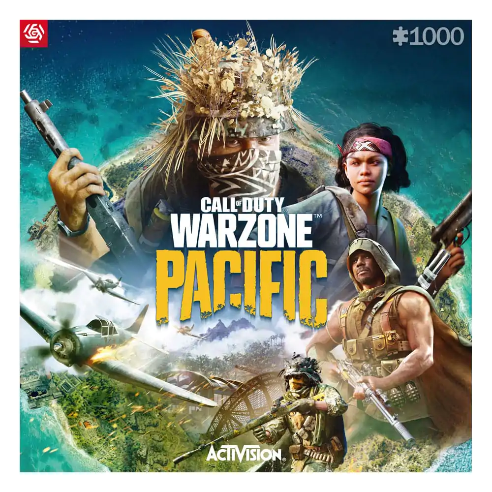 Call of Duty Gaming Puzzle Warzone Pacific (1000 dijelova) fotografija proizvoda