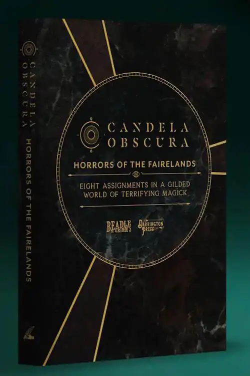 Candela Obscura Assignment Book Horrors of the Fairelands - Knjiga zadataka fotografija proizvoda