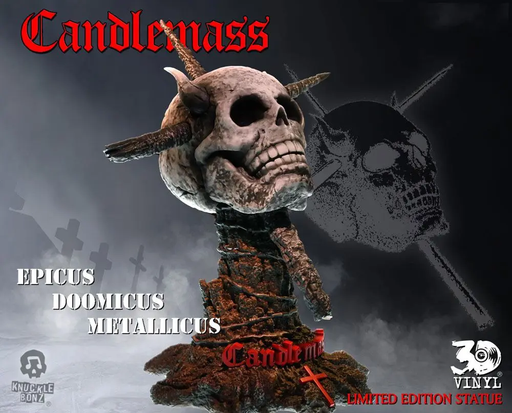 Candlemass 3D vinilni kip Epicus Doomicus Metallicus 25 x 25 cm fotografija proizvoda