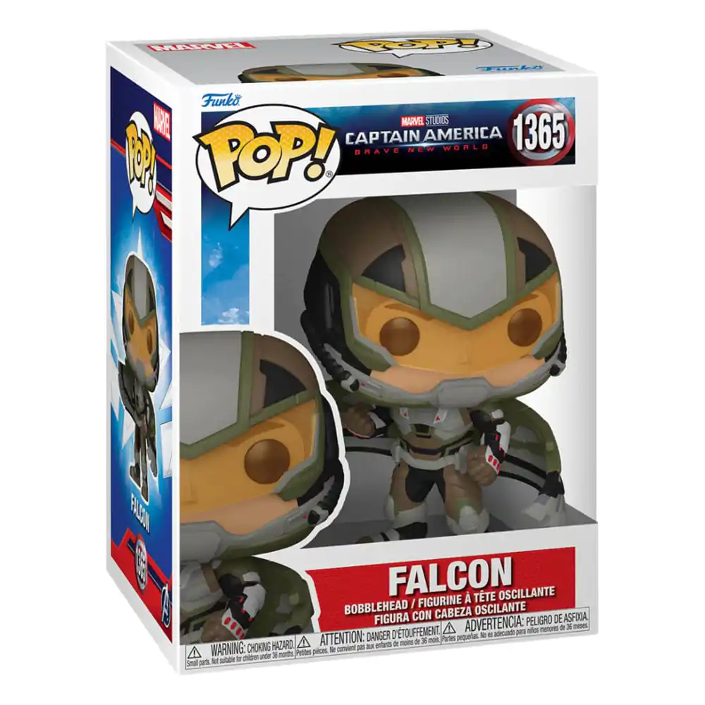 Captain America Brave New World Funko POP! Movies Vinilna figura Falcon 9 cm fotografija proizvoda