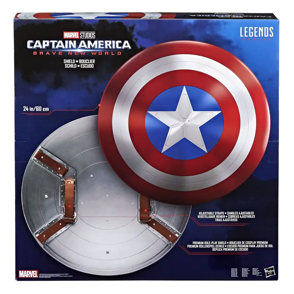 Captain America: Brave New World Marvel Legends Premium Role-Play Štit 60 cm fotografija proizvoda