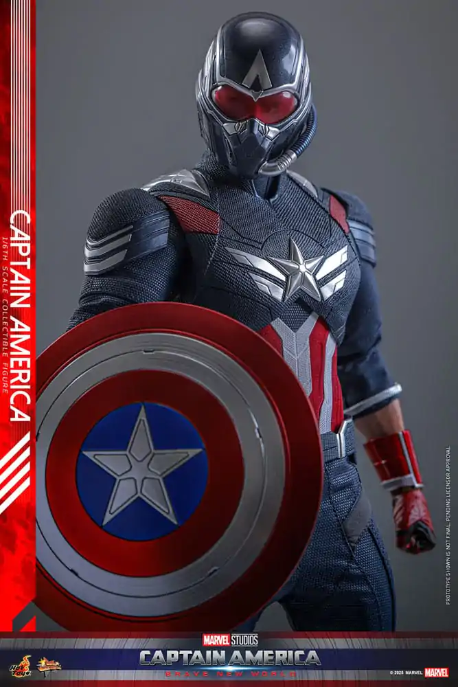 Captain America: Brave New World Movie Masterpiece akcijska figura 1/6 Captain America 30 cm fotografija proizvoda