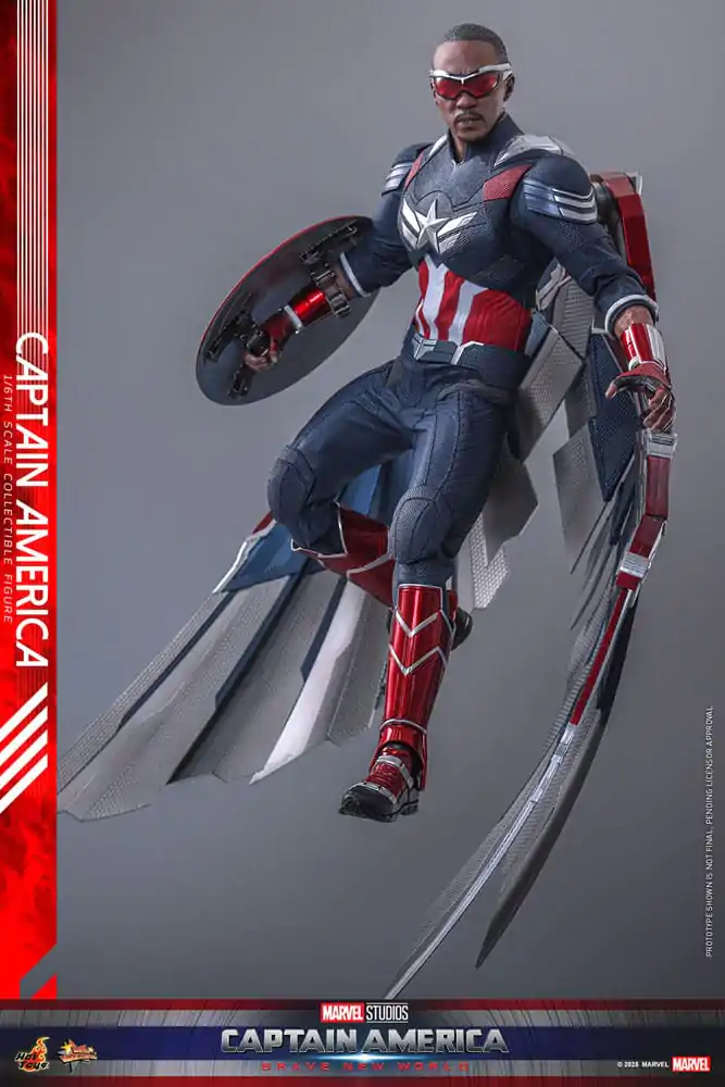 Captain America: Brave New World Movie Masterpiece akcijska figura 1/6 Captain America 30 cm fotografija proizvoda