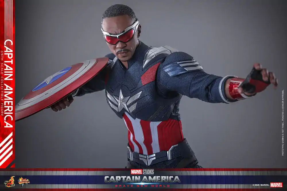 Captain America: Brave New World Movie Masterpiece akcijska figura 1/6 Captain America 30 cm fotografija proizvoda