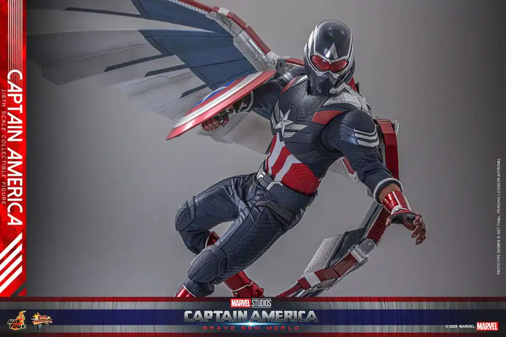 Captain America: Brave New World Movie Masterpiece akcijska figura 1/6 Captain America 30 cm fotografija proizvoda