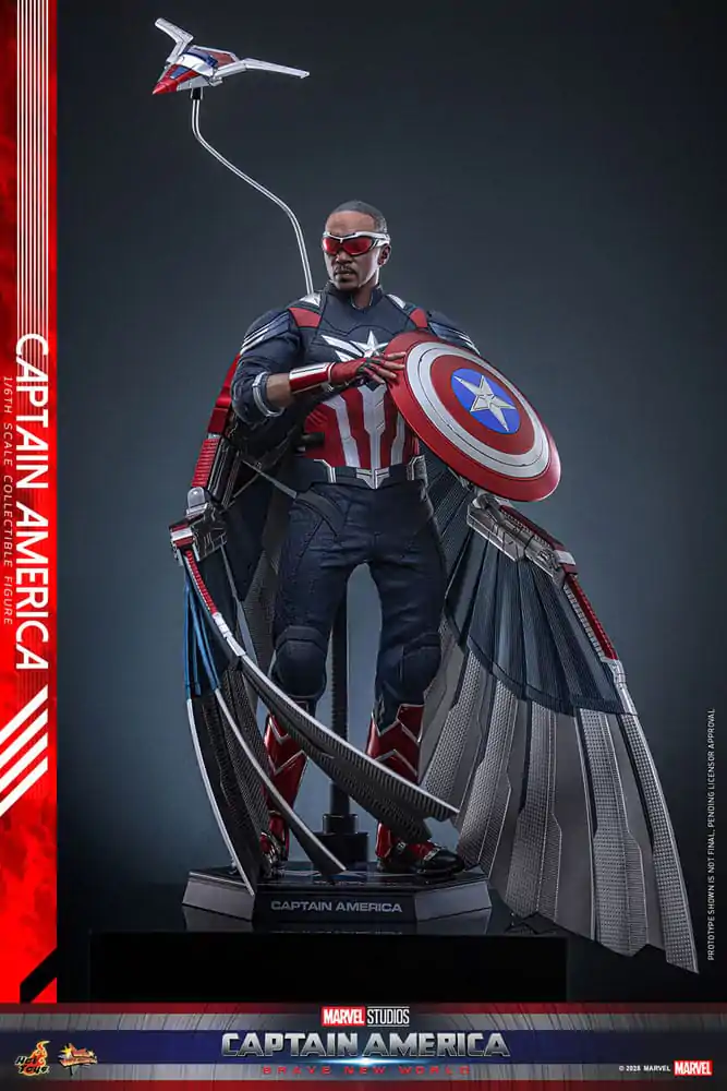 Captain America: Brave New World Movie Masterpiece akcijska figura 1/6 Captain America 30 cm fotografija proizvoda