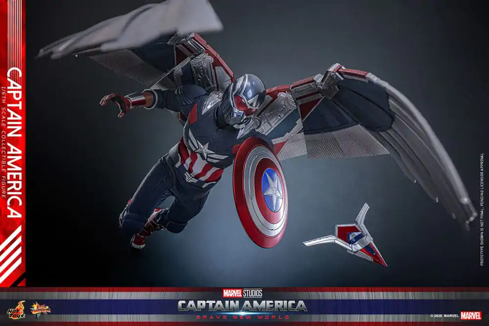 Captain America: Brave New World Movie Masterpiece akcijska figura 1/6 Captain America 30 cm fotografija proizvoda