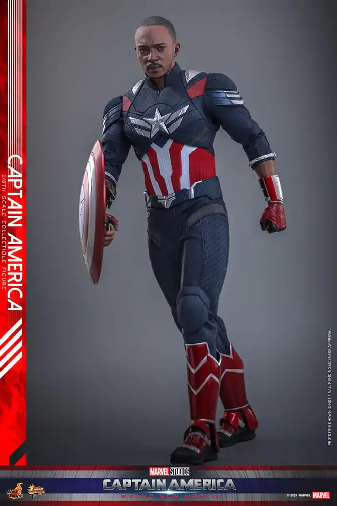 Captain America: Brave New World Movie Masterpiece akcijska figura 1/6 Captain America 30 cm fotografija proizvoda