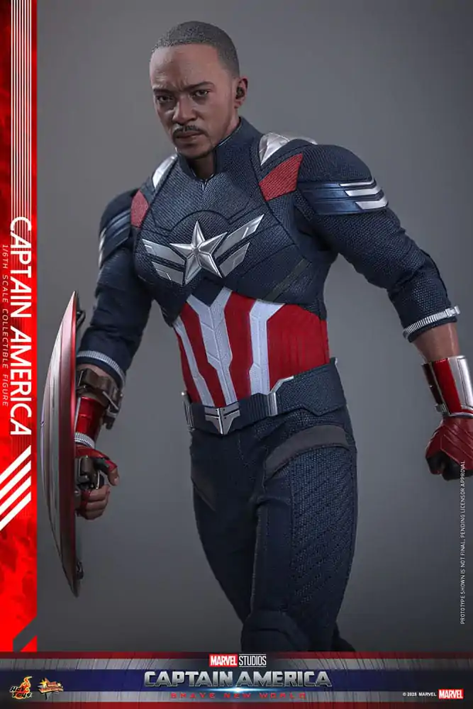 Captain America: Brave New World Movie Masterpiece akcijska figura 1/6 Captain America 30 cm fotografija proizvoda