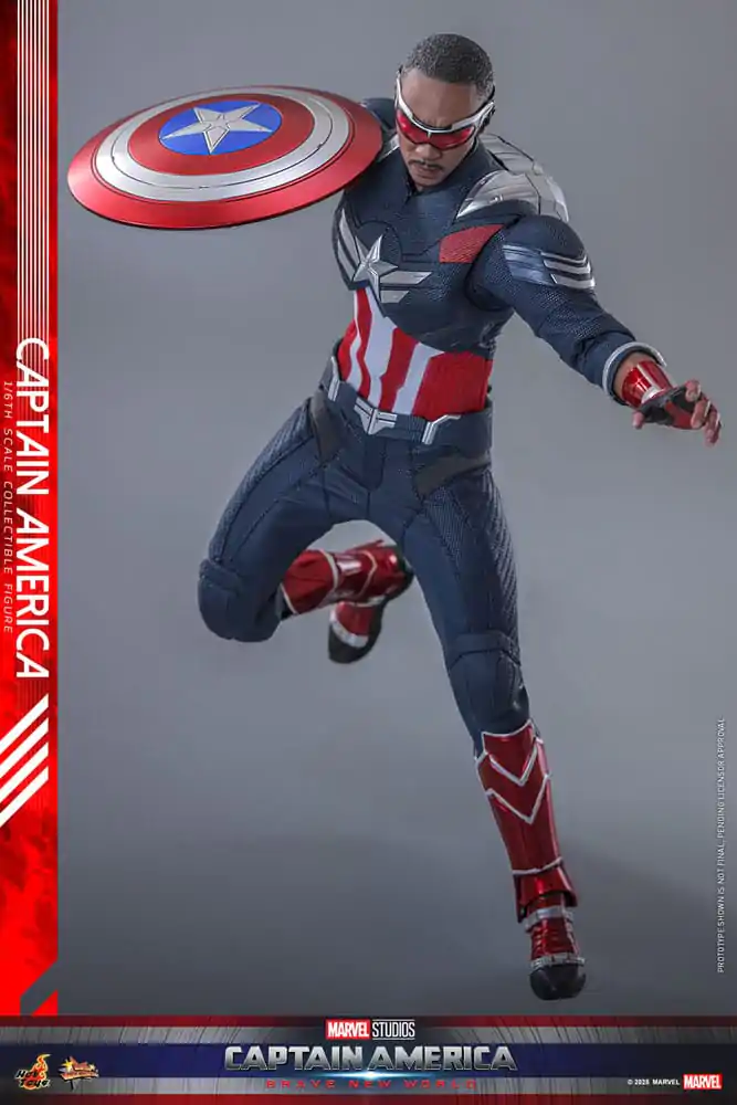 Captain America: Brave New World Movie Masterpiece akcijska figura 1/6 Captain America 30 cm fotografija proizvoda