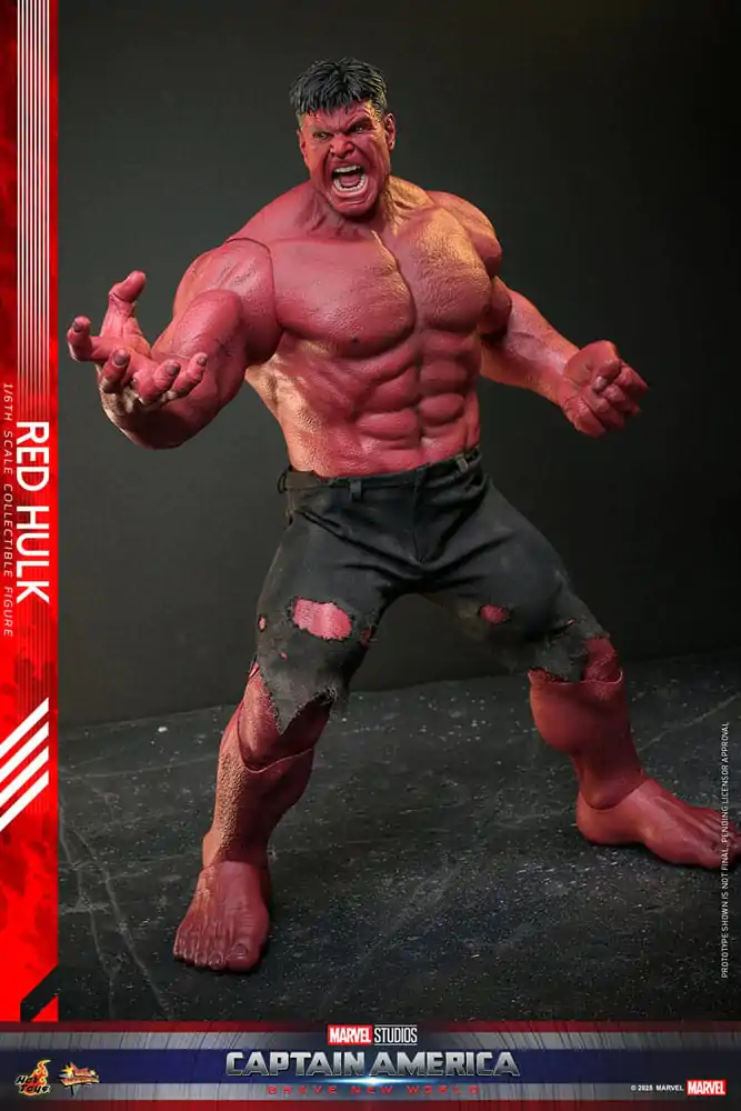 Captain America: Brave New World Movie Masterpiece akcijska figura 1/6 Red Hulk 47 cm fotografija proizvoda