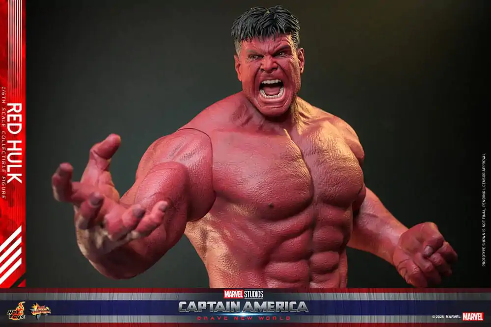 Captain America: Brave New World Movie Masterpiece akcijska figura 1/6 Red Hulk 47 cm fotografija proizvoda