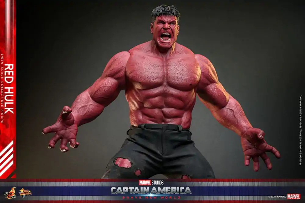 Captain America: Brave New World Movie Masterpiece akcijska figura 1/6 Red Hulk 47 cm fotografija proizvoda