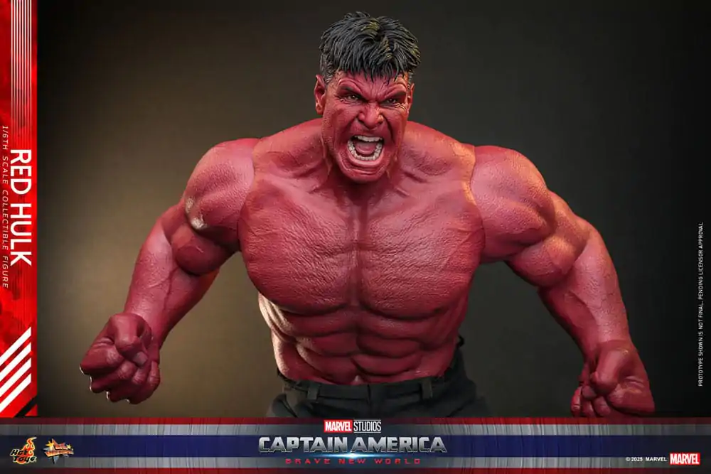 Captain America: Brave New World Movie Masterpiece akcijska figura 1/6 Red Hulk 47 cm fotografija proizvoda