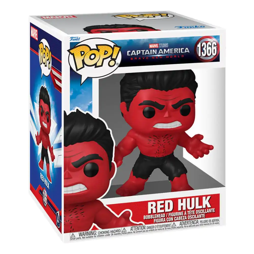 Captain America Brave New World Oversized Funko POP! Vinyl Figura Red Hulk 15 cm fotografija proizvoda