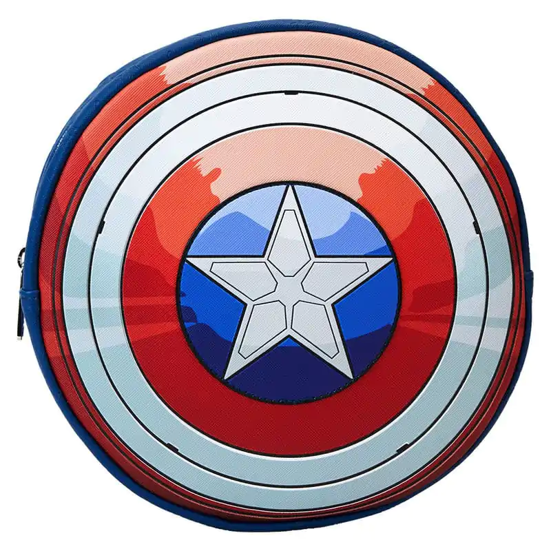 Captain America by Loungefly Crossbody Hrabri Novi Svijet Krila torba za nošenje preko tijela fotografija proizvoda