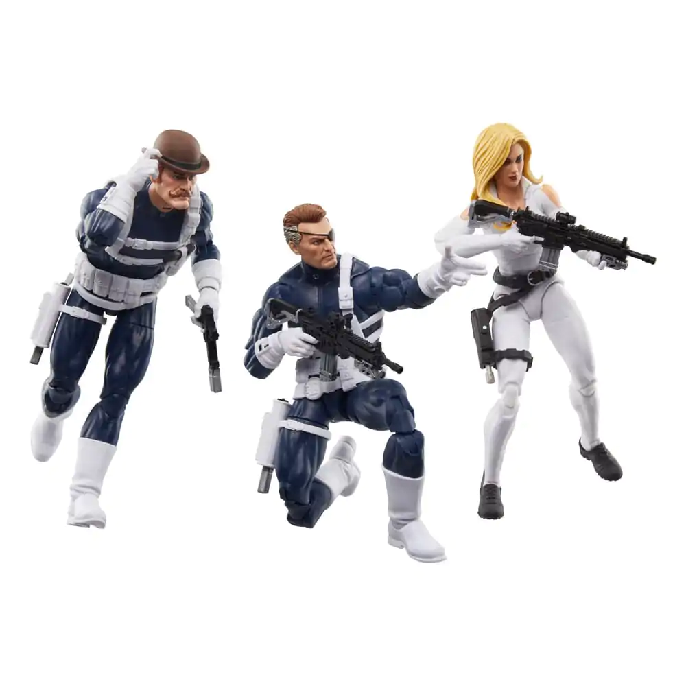 Captain America Marvel Legends akcijska figura 3-Pack S.H.I.E.L.D. 15 cm fotografija proizvoda