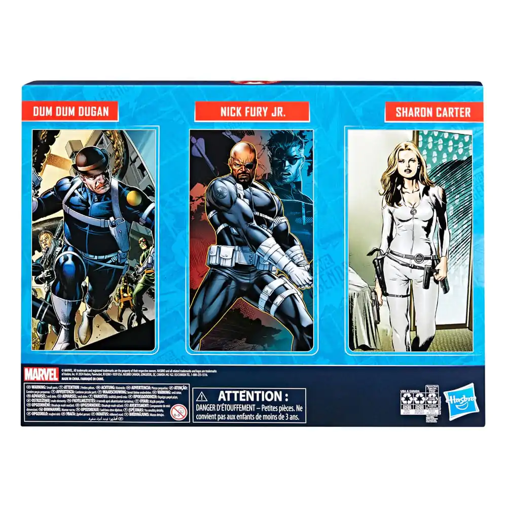 Captain America Marvel Legends akcijska figura 3-Pack S.H.I.E.L.D. 15 cm fotografija proizvoda