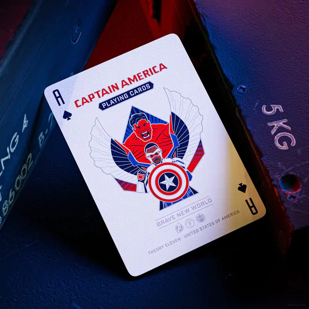 Captain America Karte za igranje Patriotic Design fotografija proizvoda
