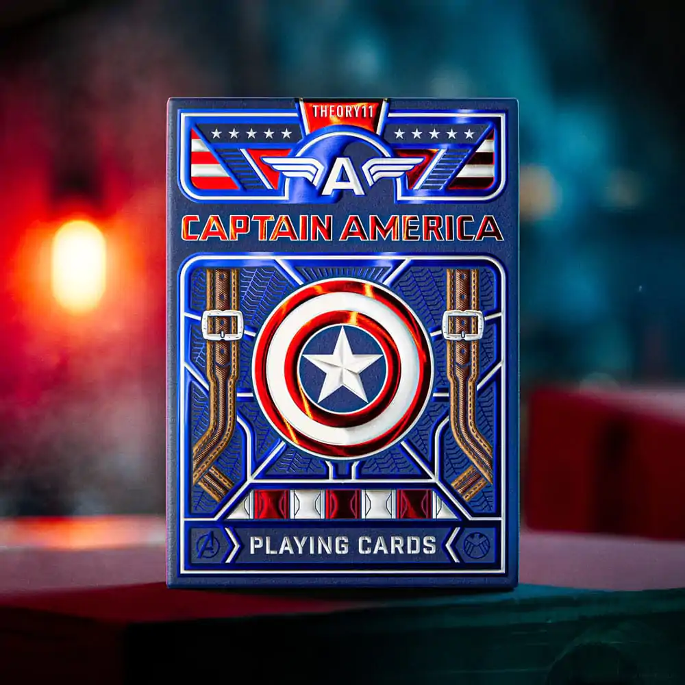 Captain America Karte za igranje Patriotic Design fotografija proizvoda