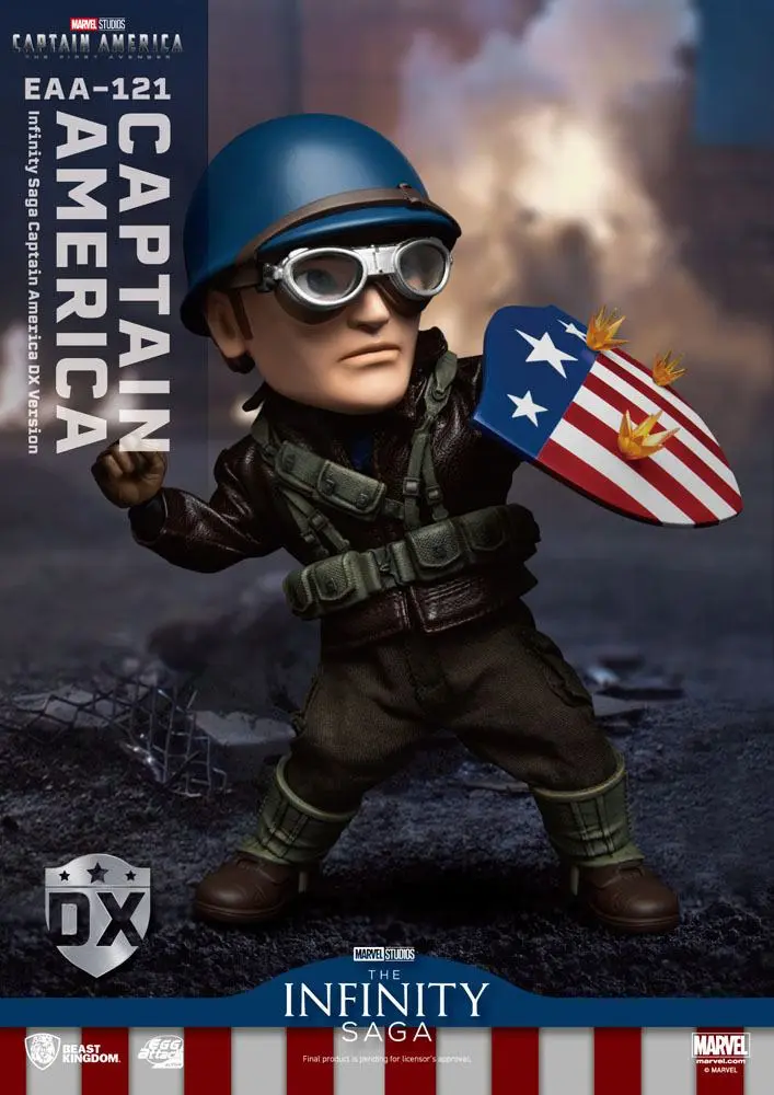 Captain America: The First Avenger Egg Attack Action akcijska figura Captain America DX verzija 17 cm fotografija proizvoda