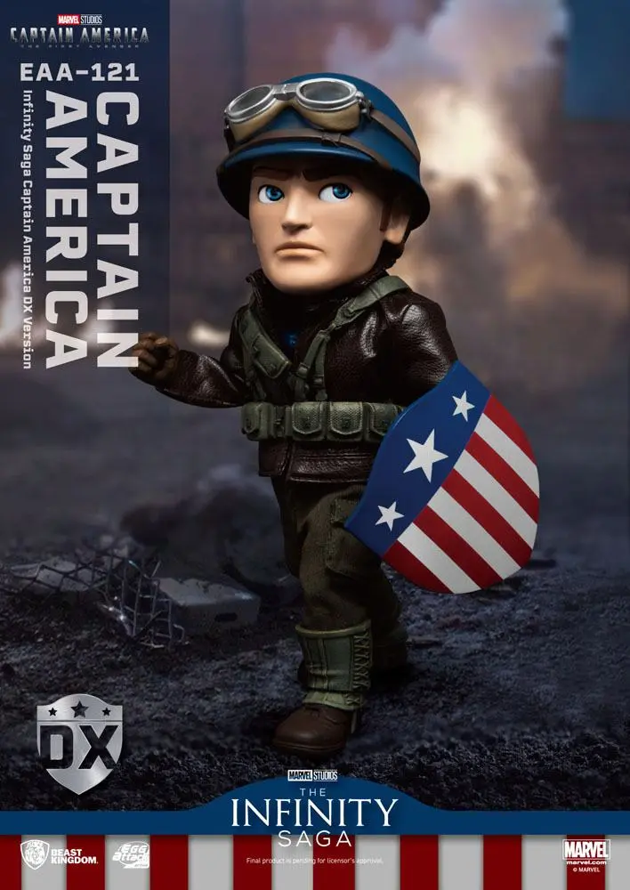 Captain America: The First Avenger Egg Attack Action akcijska figura Captain America DX verzija 17 cm fotografija proizvoda