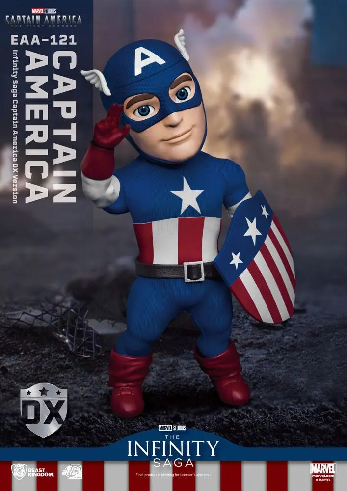 Captain America: The First Avenger Egg Attack Action akcijska figura Captain America DX verzija 17 cm fotografija proizvoda