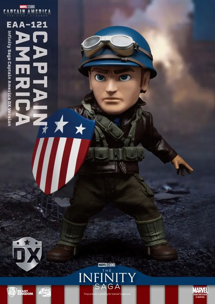 Captain America: The First Avenger Egg Attack Action akcijska figura Captain America DX verzija 17 cm fotografija proizvoda