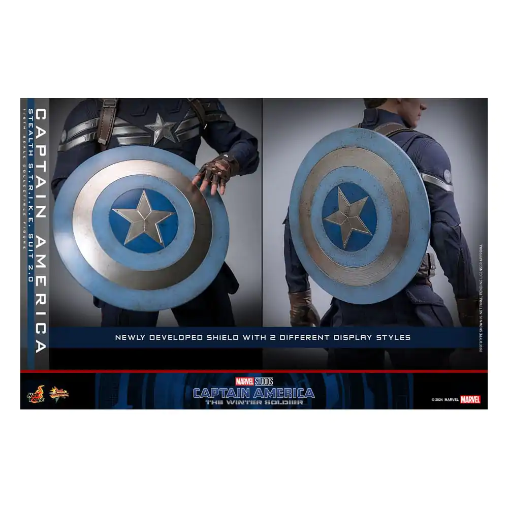 Captain America: The Winter Soldier Movie Masterpiece Akcijska figura 1/6 Captain America (Stealth S.T.R.I.K.E. Suit) 2.0 31 cm fotografija proizvoda