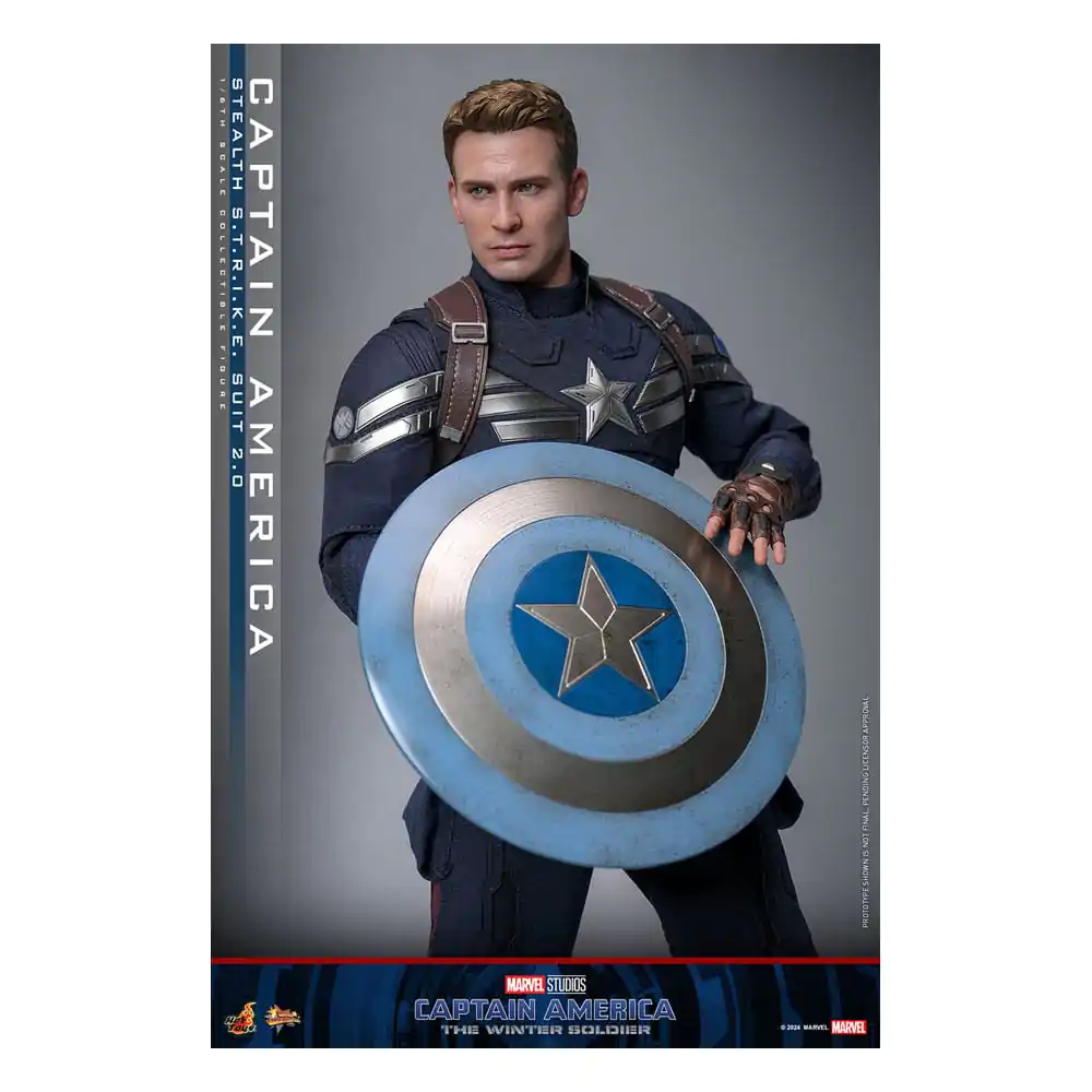 Captain America: The Winter Soldier Movie Masterpiece Akcijska figura 1/6 Captain America (Stealth S.T.R.I.K.E. Suit) 2.0 31 cm fotografija proizvoda