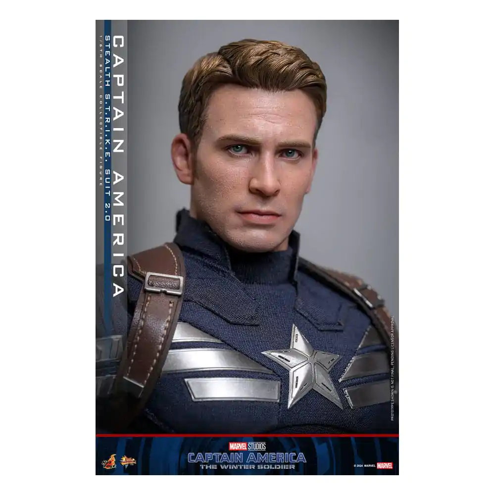 Captain America: The Winter Soldier Movie Masterpiece Akcijska figura 1/6 Captain America (Stealth S.T.R.I.K.E. Suit) 2.0 31 cm fotografija proizvoda