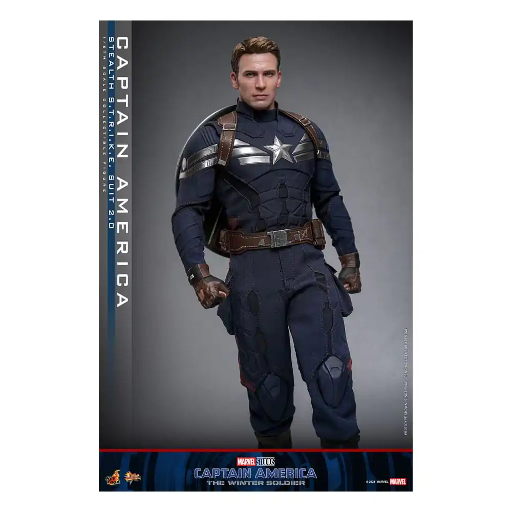 Captain America: The Winter Soldier Movie Masterpiece Akcijska figura 1/6 Captain America (Stealth S.T.R.I.K.E. Suit) 2.0 31 cm fotografija proizvoda