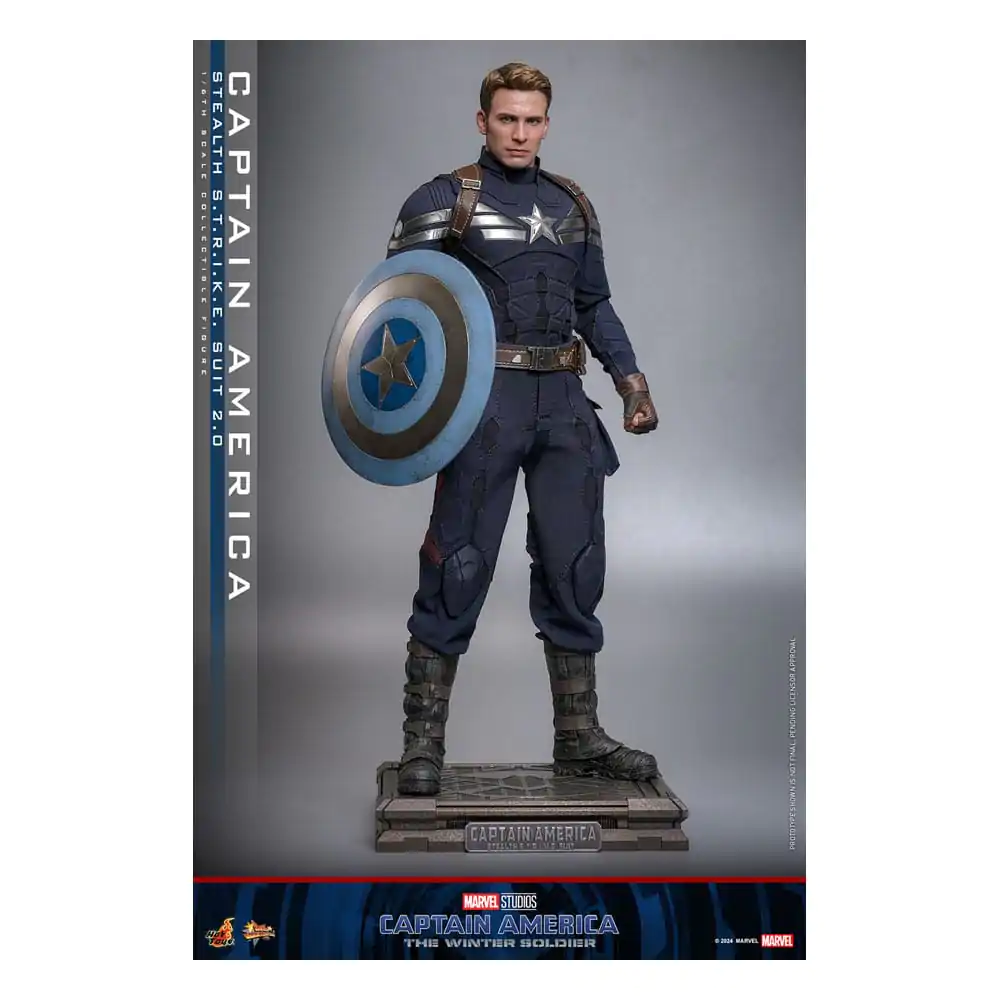 Captain America: The Winter Soldier Movie Masterpiece Akcijska figura 1/6 Captain America (Stealth S.T.R.I.K.E. Suit) 2.0 31 cm fotografija proizvoda