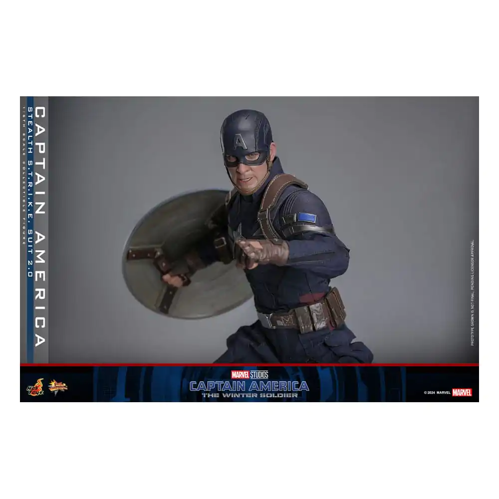 Captain America: The Winter Soldier Movie Masterpiece Akcijska figura 1/6 Captain America (Stealth S.T.R.I.K.E. Suit) 2.0 31 cm fotografija proizvoda