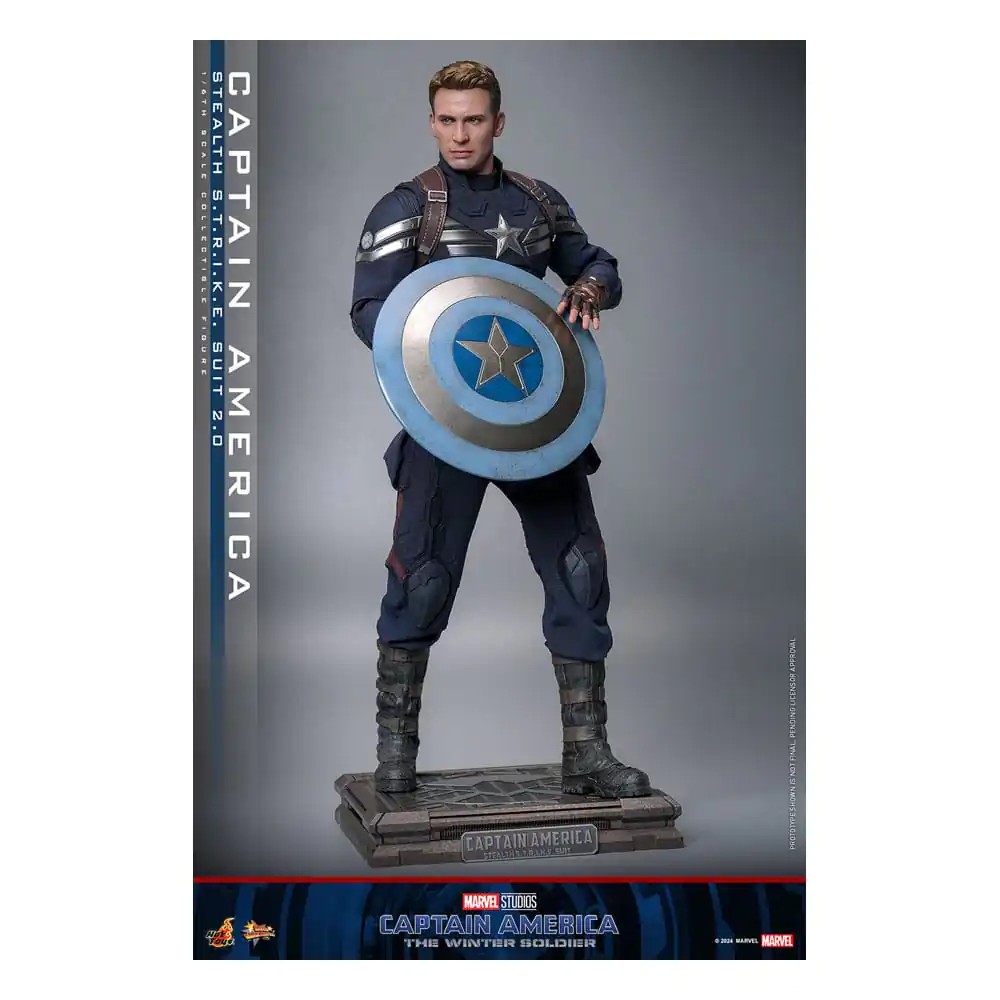 Captain America: The Winter Soldier Movie Masterpiece Akcijska figura 1/6 Captain America (Stealth S.T.R.I.K.E. Suit) 2.0 31 cm fotografija proizvoda