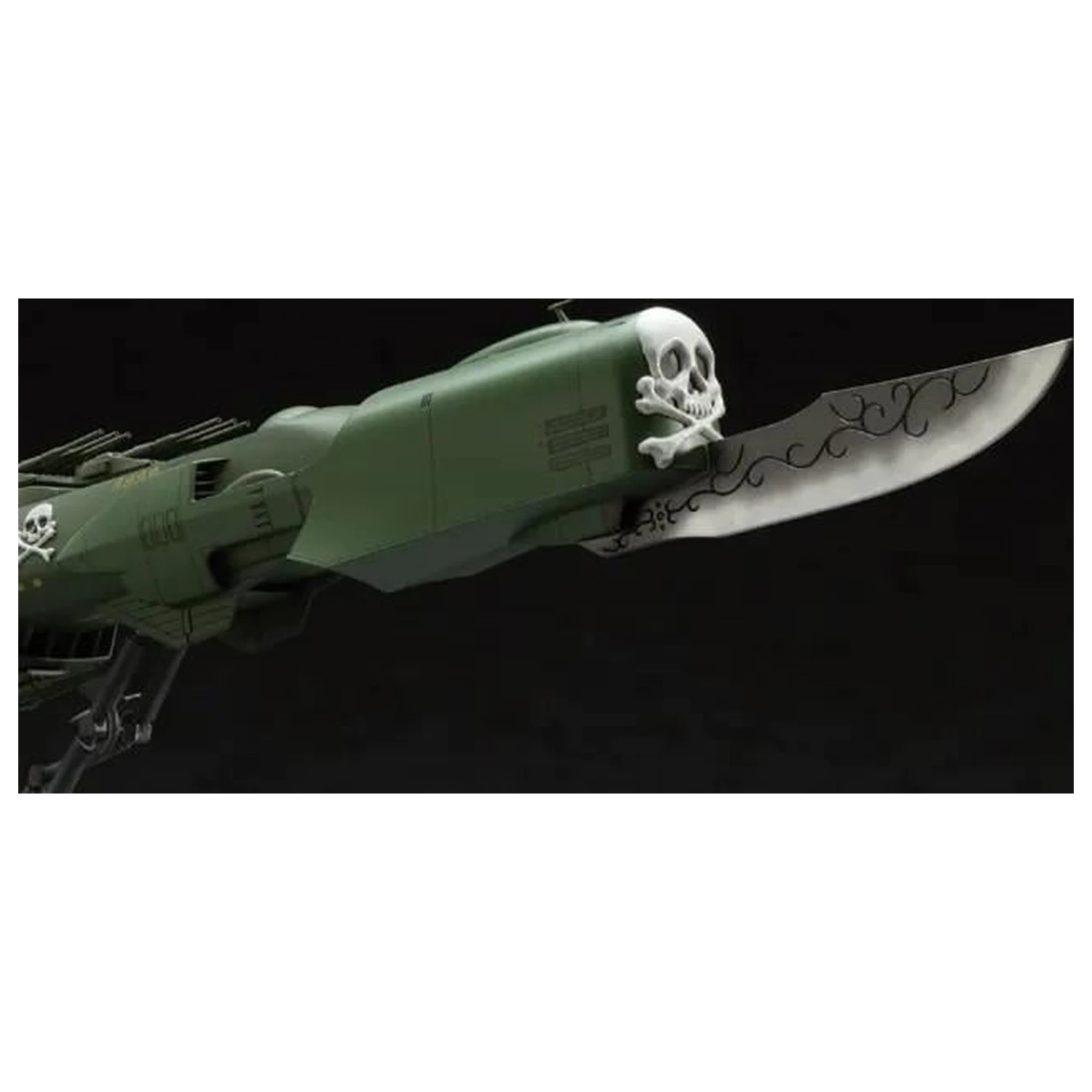 Captain Harlock Space Pirate Battleship Arcadia Maketa 1/1500 fotografija proizvoda