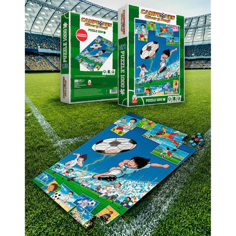 Captain Tsubasa Puzzle Newpi protiv San Francis – Slagalica fotografija proizvoda