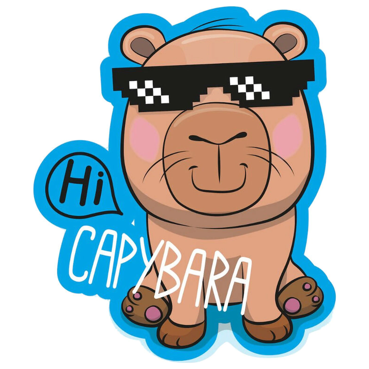 Capybara 3D jastuk fotografija proizvoda