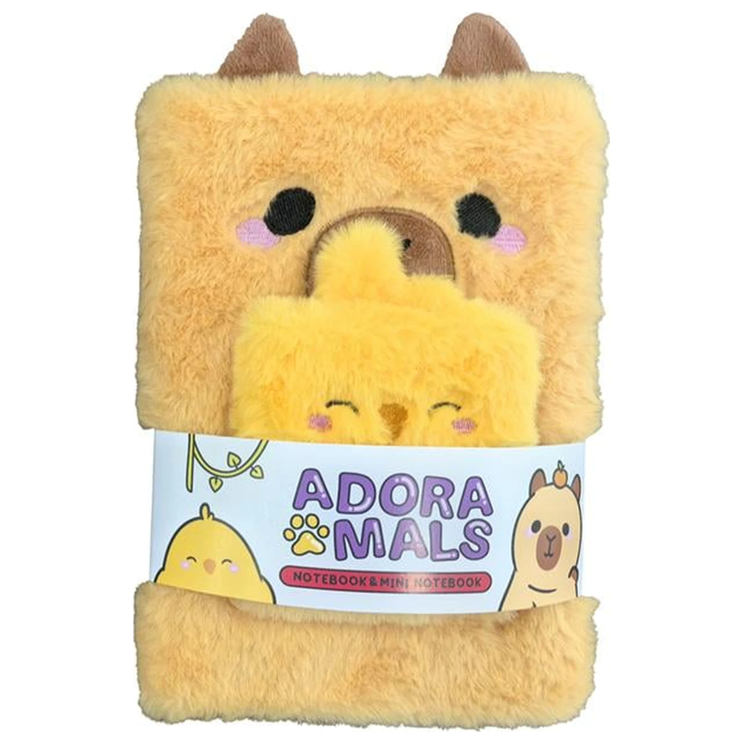 Capybara Duke Premium Plišana Bilježnica + 1 Mini fotografija proizvoda