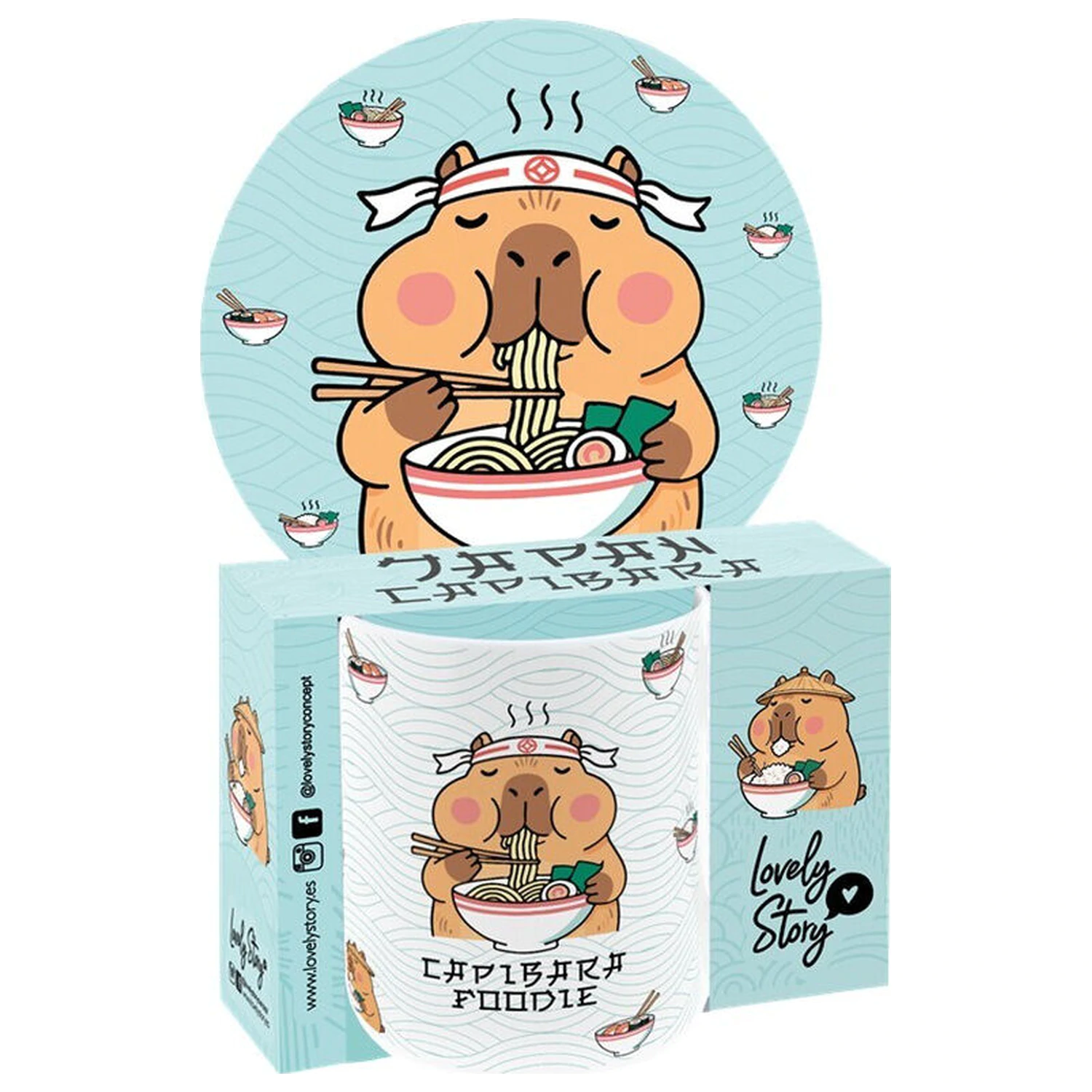 Capybara Foodie šalica 330 ml fotografija proizvoda