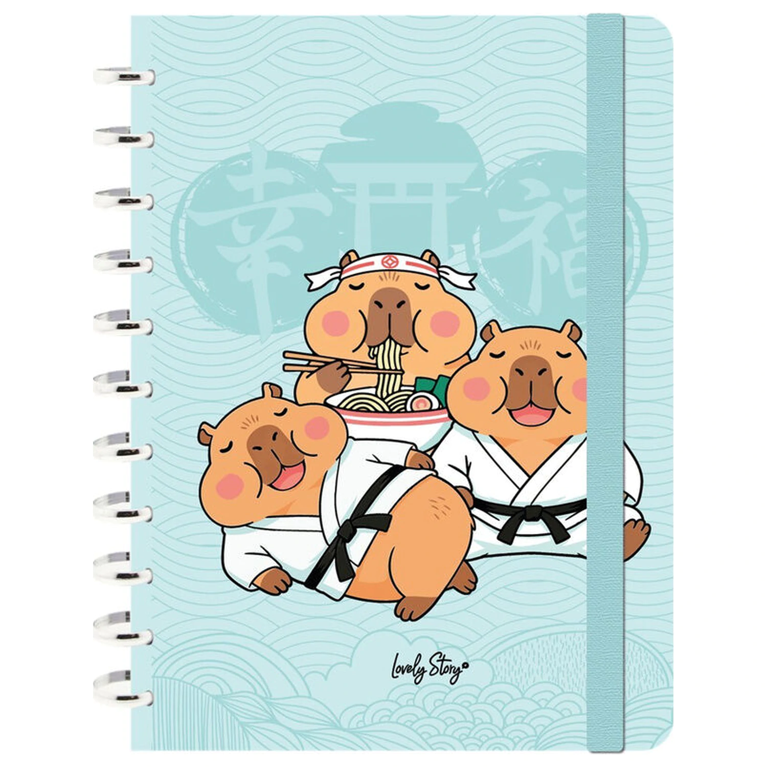 Capybara Japan A4 bilježnica fotografija proizvoda