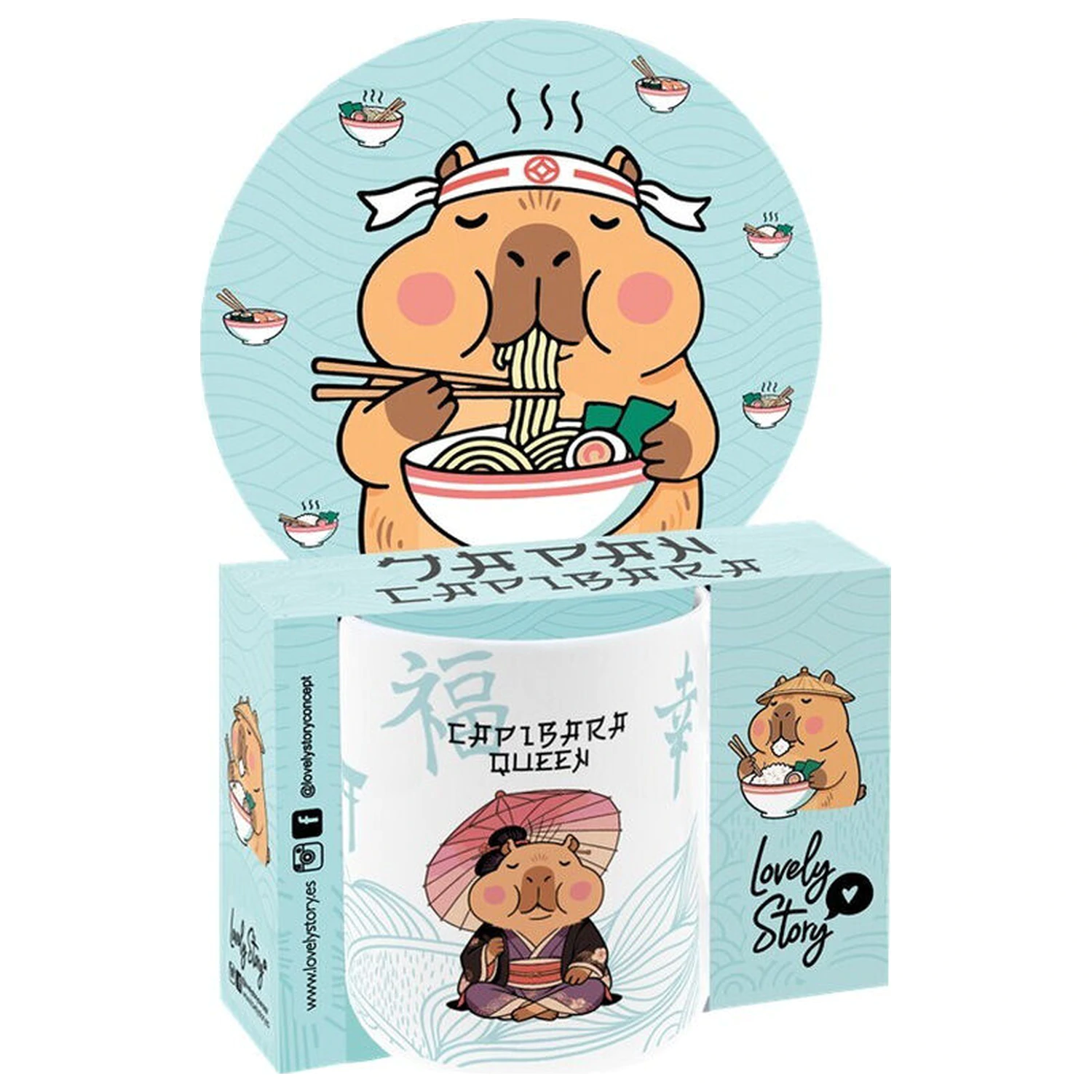 Capybara Queen šalica 330 ml fotografija proizvoda