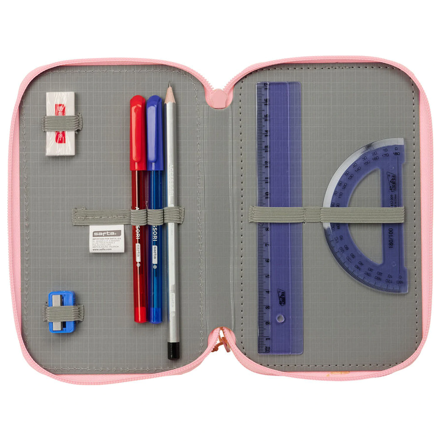 Capybara trostruka pernica 37 kom. fotografija proizvoda