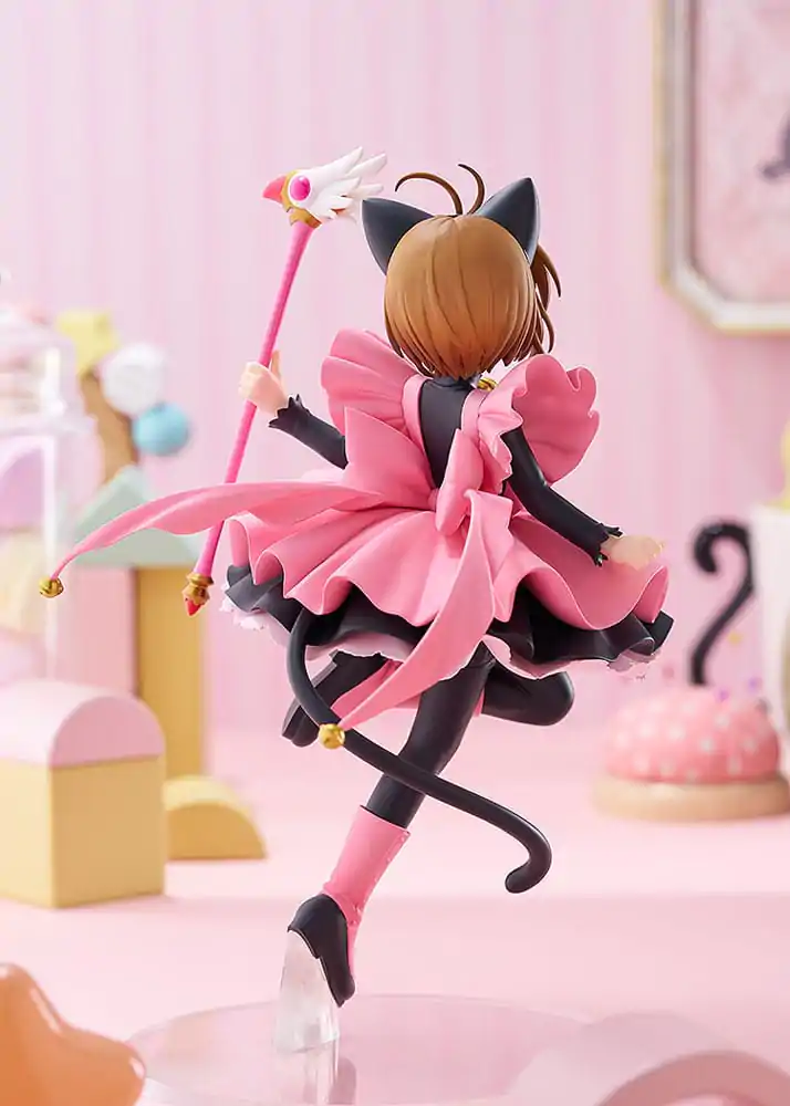Cardcaptor Sakura Pop Up Parade PVC statua Sakura Kinomoto: Black Cat Costume Ver. L Veličina 22 cm fotografija proizvoda