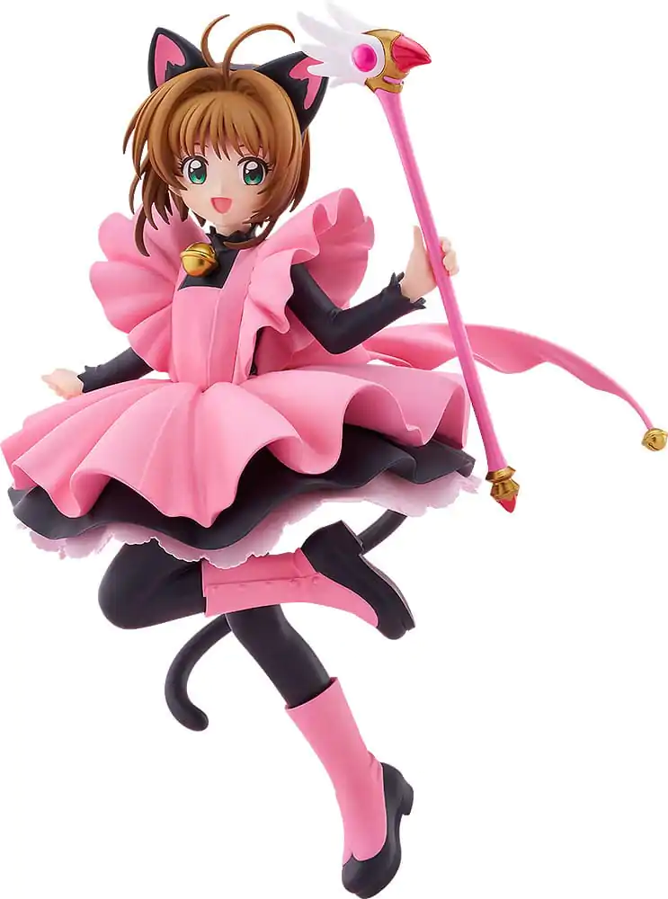Cardcaptor Sakura Pop Up Parade PVC statua Sakura Kinomoto: Black Cat Costume Ver. L Veličina 22 cm fotografija proizvoda
